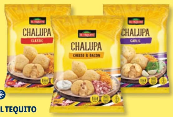 el tequito EL TEQUITO Чалупа Класик, със сирене и бекон или с чесън, Lidl