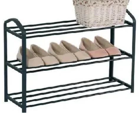 Поставка за обувки PVC и метал 62.5/19/44см, Masterhaus