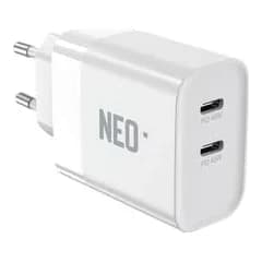 neo NEO Зарядно устройство FCH-45 ЗАРЯДНО 45W , 2 x USB-TYPE-C, Техномаркет