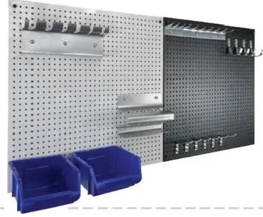 Стена за инструменти PGT 2 перфорирана комплект 17 части, GStroy