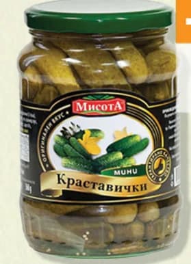 Мисота Кисели краставички Мини