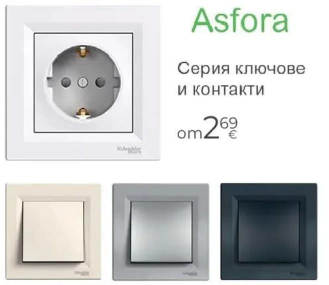 asfora Asfora Серия ключове и контакти, Практикер