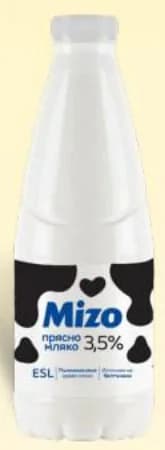 mizo MIZO Прясно мляко 3.5%, T MARKET