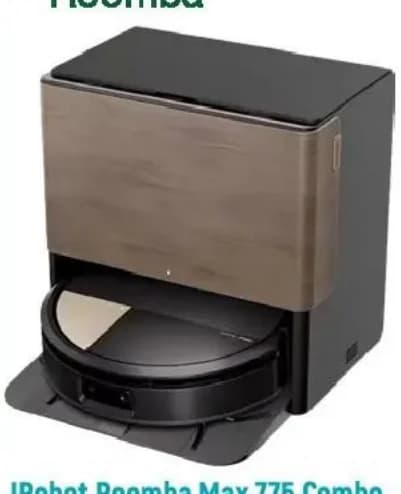 irobot iRobot Roomba Max 775 Combo + AutoWash dock (black) - Прахосмукачка робот, Зора