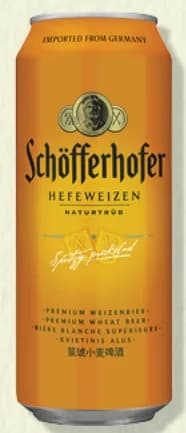 schofferhofer Schöfferhofer Бира Hefeweizen Кен, Дар