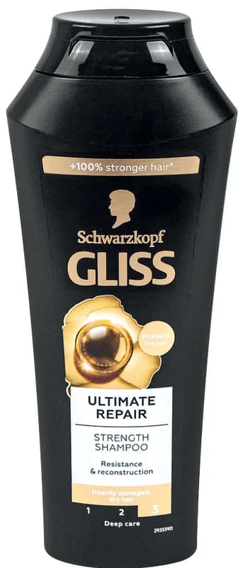 schwarzkopf gliss Schwarzkopf GLISS Ultimate Repair Шампоан за коса, различни видове, dm