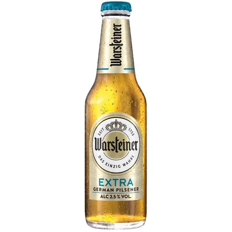 warsteiner Warsteiner Нискоалкохолна Бира Extra 2,5% Бутилка 330 мл, cheap.bg