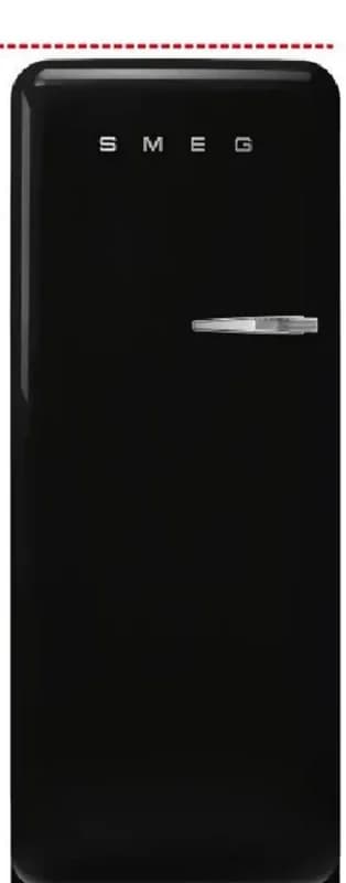 Smeg Хладилник с фризер FAB28LBL5, Интерсервиз Узунови