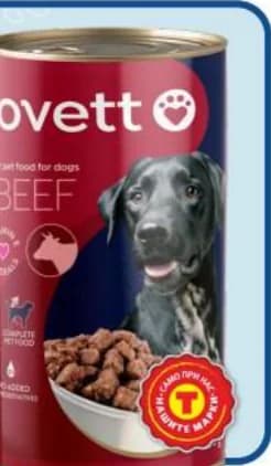 Lovett Консервирана храна за кучета, T MARKET