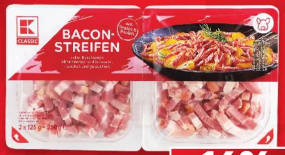 k classic K-Classic Бекон нарязан, Kaufland