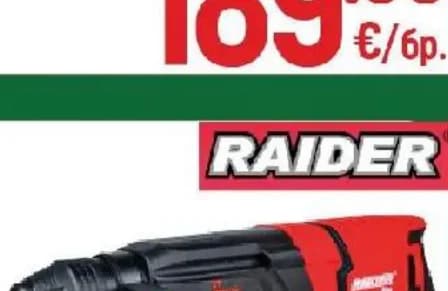 raider RAIDER Перфоратор RDP-HD60, Строителен хипермаркет Рила