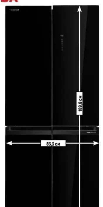 Toshiba Хладилник Side-by-Side GR-RF677WI-PGJ(22), Зора