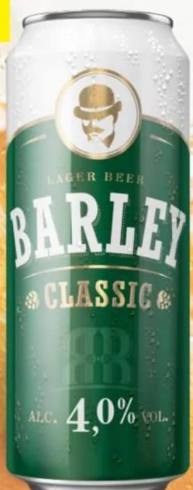 barley BARLEY Бира Classic, T MARKET