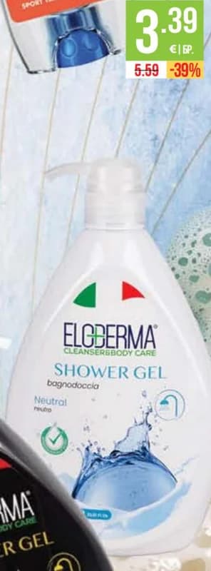 eloderma ELODERMA Душ гел Elloderma, Fantastico