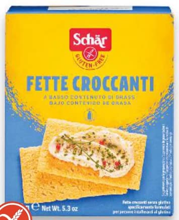 schar SCHÄR Хрупкав хляб без глутен, cheap.bg
