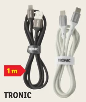 tronic TRONIC Кабел за зареждане и пренос на данни за USB-C, Lidl