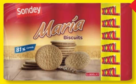 sondey SONDEY Бисквити Мария XXL, cheap.bg