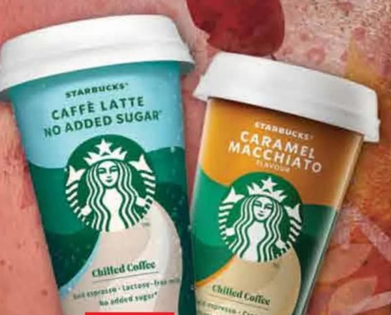 STARBUCKS Напитка Chilled различни видове 220 мл