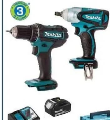 makita Makita Акумулаторен комплект DLX2133J, Практикер