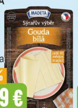 madeta Madeta Gouda Сирене слайс, Бурлекс