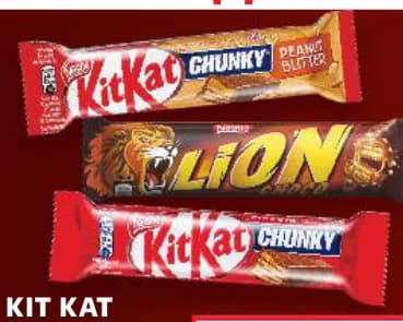 kit kat chunky nestle lion KIT KAT CHUNKY/ NESTLE LION Десерт, cheap.bg